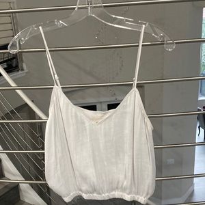 RESET by Jane White Cropped Blouse